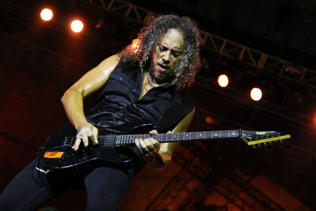 Kirk Hammett y su sorpresa por el apoyo de sus compañeros antes de lanzar su EP