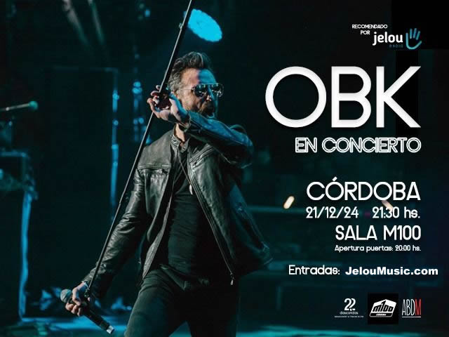 Imagen OBK concierto Córdoba 21 Diciembre 2024 Jelou Radio